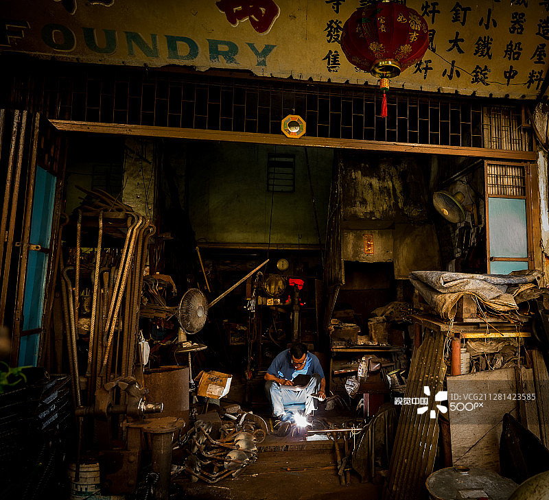 铸造厂图片素材