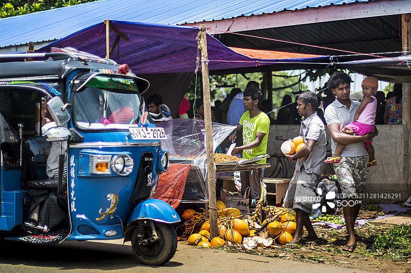 街头市场图片素材