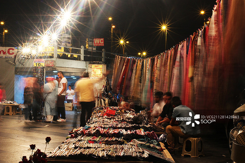 伊斯坦布尔街头市场图片素材