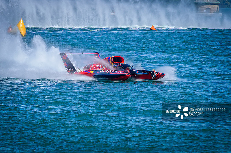 水上飞机比赛4图片素材