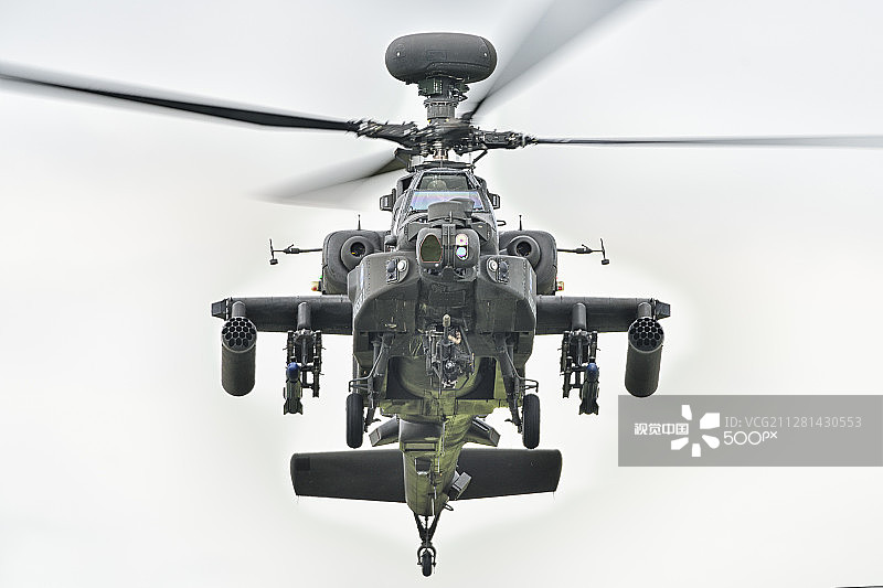 AH-64阿帕奇直升机图片素材