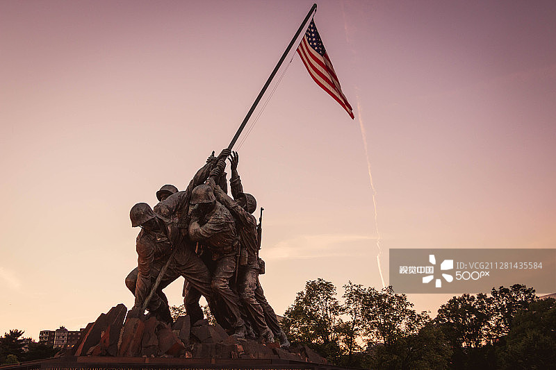 硫磺岛纪念碑图片素材