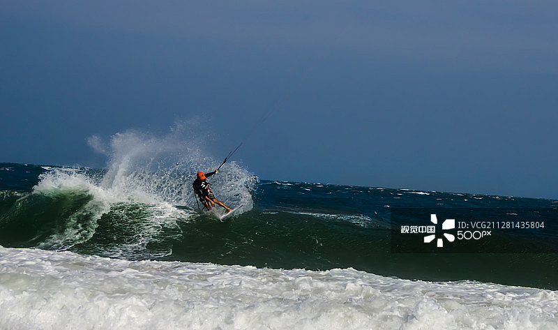 风筝冲浪图片素材