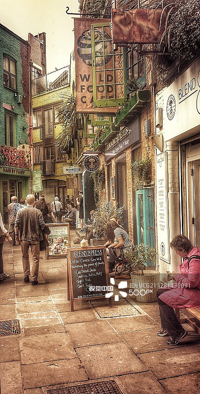 伦敦尼尔街图片素材