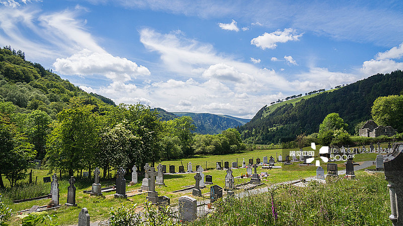 爱尔兰格伦达洛公园图片素材