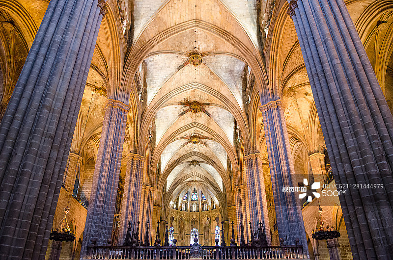 巴塞罗那大教堂图片素材