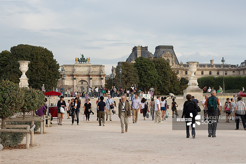 杜乐丽花园图片素材