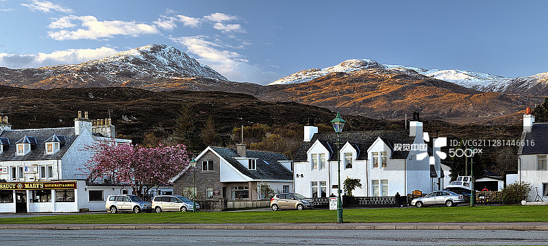 清晨的凯尔阿金图片素材