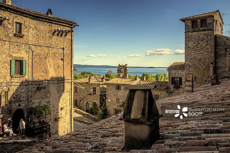 博尔塞纳历史古镇图片素材