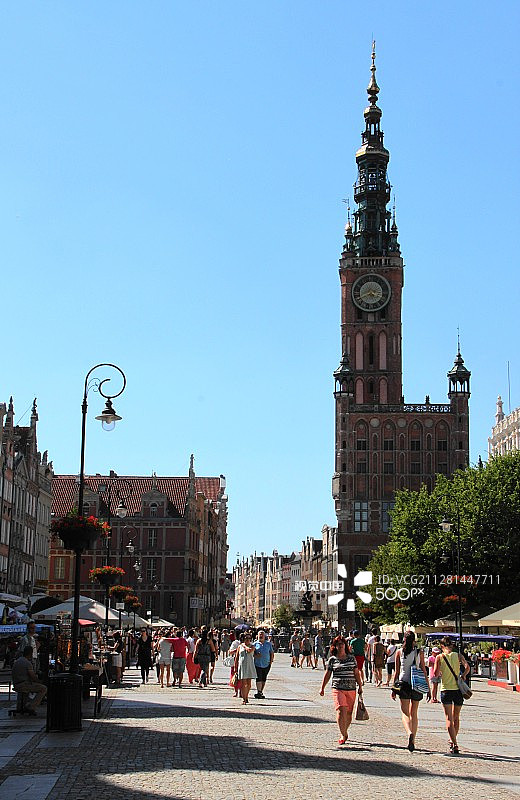 格但斯克集市广场图片素材