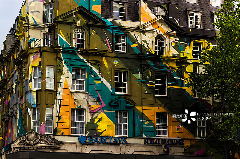 巴克莱银行尤斯顿路分行图片素材