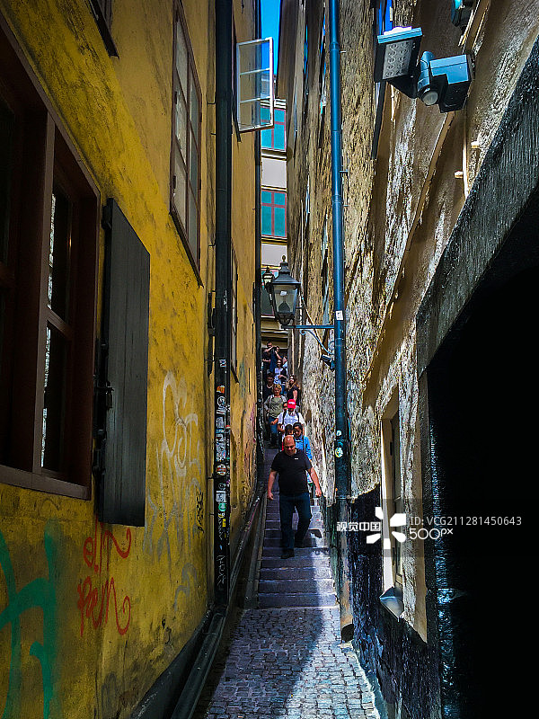 实际上非常狭窄！图片素材