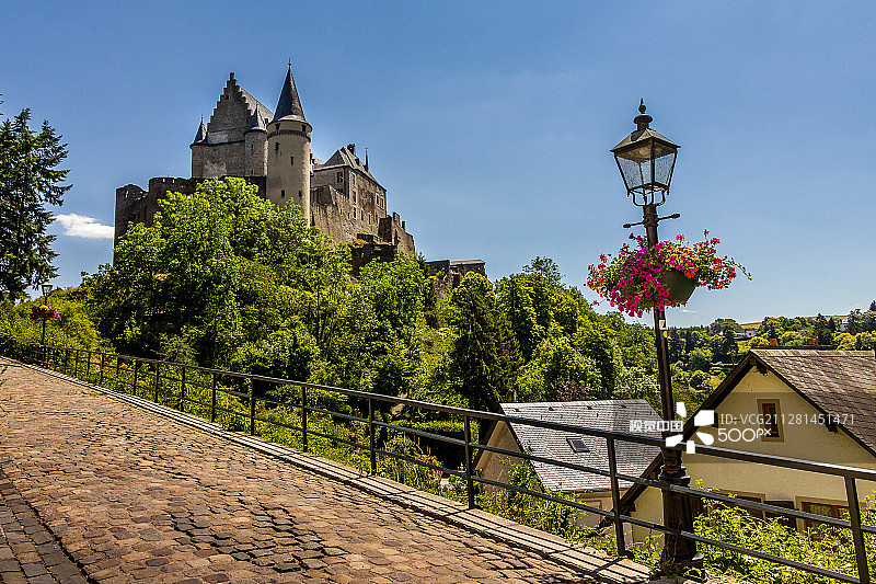 维安登城堡图片素材