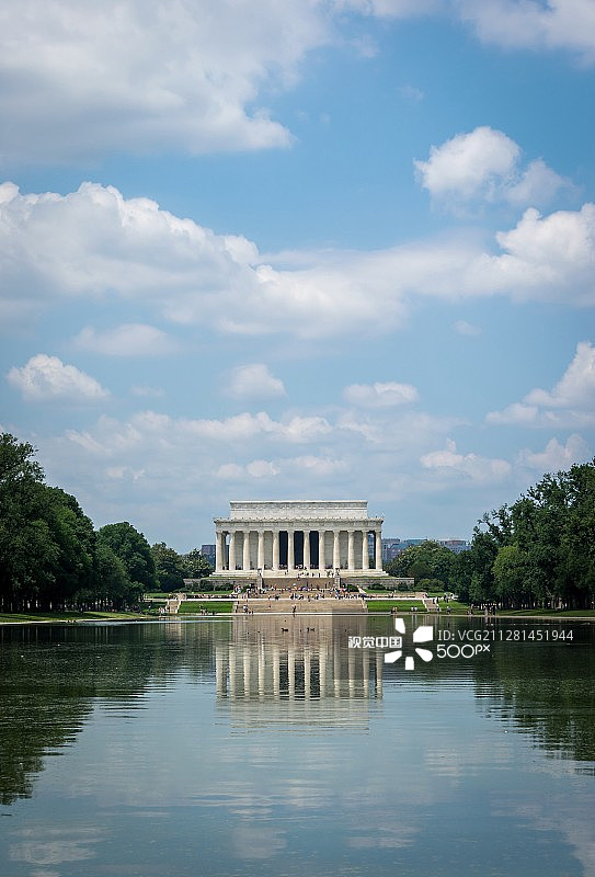 林肯纪念堂图片素材