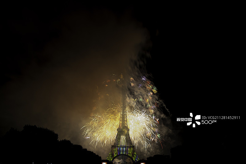 2015年法国巴黎巴士底日图片素材