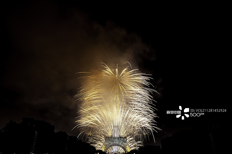 2015年法国巴黎巴士底日图片素材