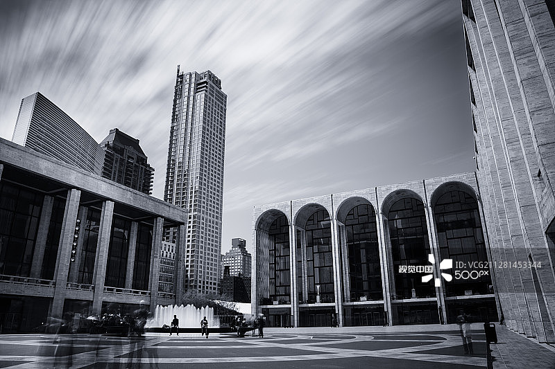 林肯中心的幽灵图片素材