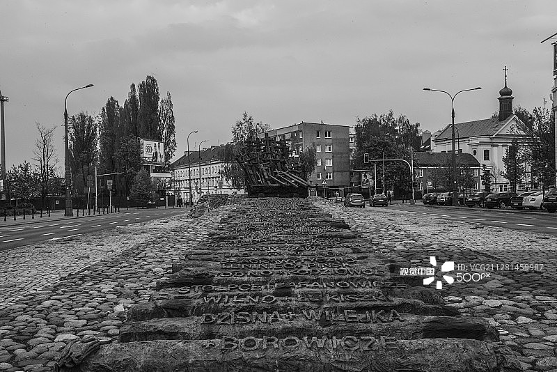 华沙二战受害者纪念图片素材