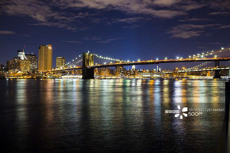 布鲁克林大桥图片素材