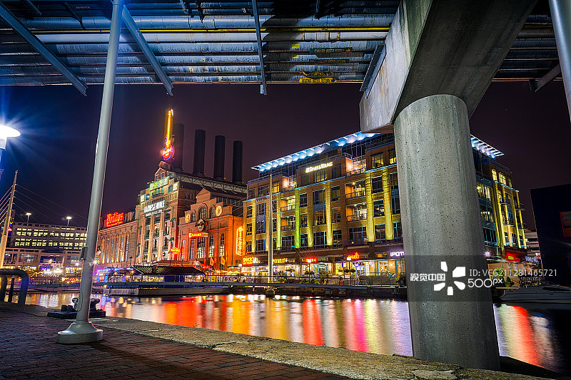 巴尔的摩内港图片素材