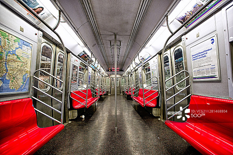 纽约市地铁图片素材