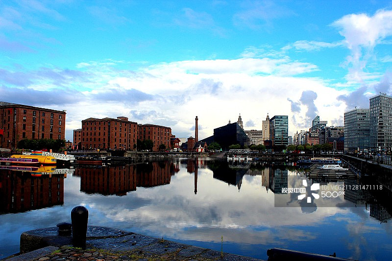 利物浦码头图片素材