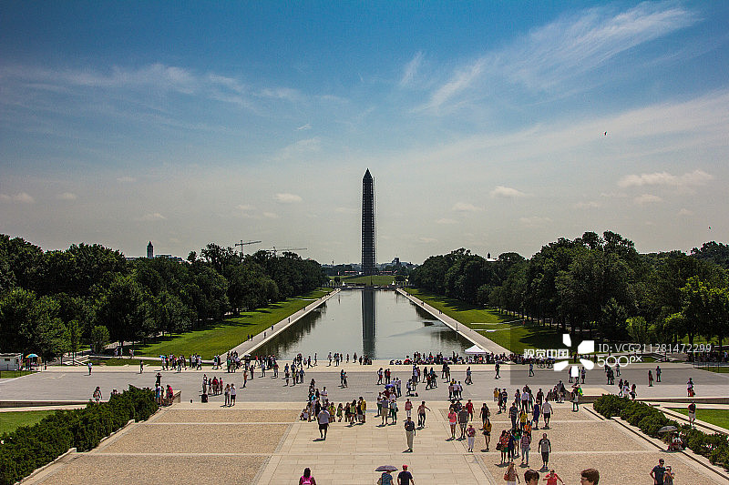 林肯纪念堂图片素材