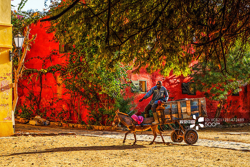 塞内加尔街景图片素材