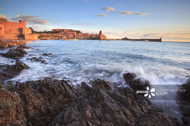 法国科利乌尔图片素材