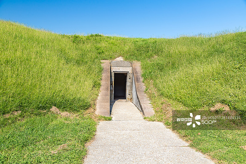 普拉斯基堡，提比岛，佐治亚州图片素材