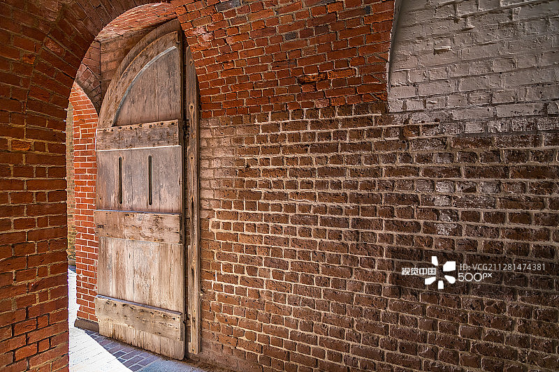 普拉斯基堡，提比岛图片素材