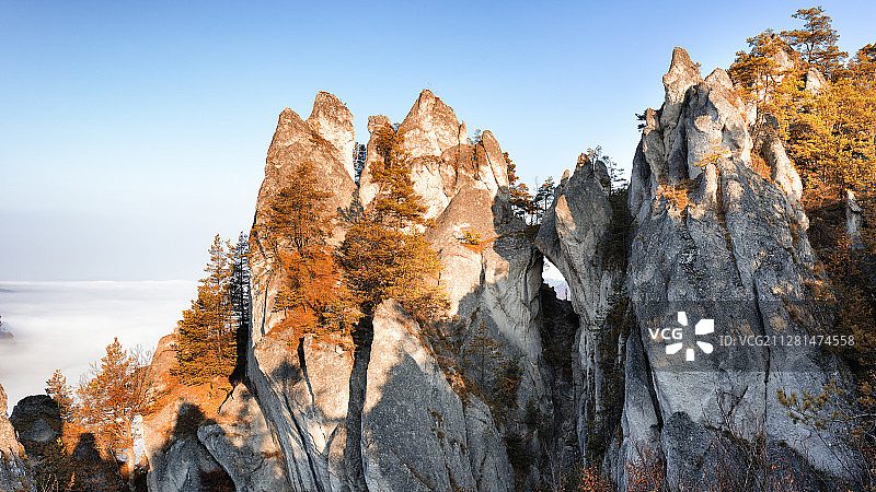 斯洛伐克日利纳地区：苏洛夫斯克岩石地貌图片素材