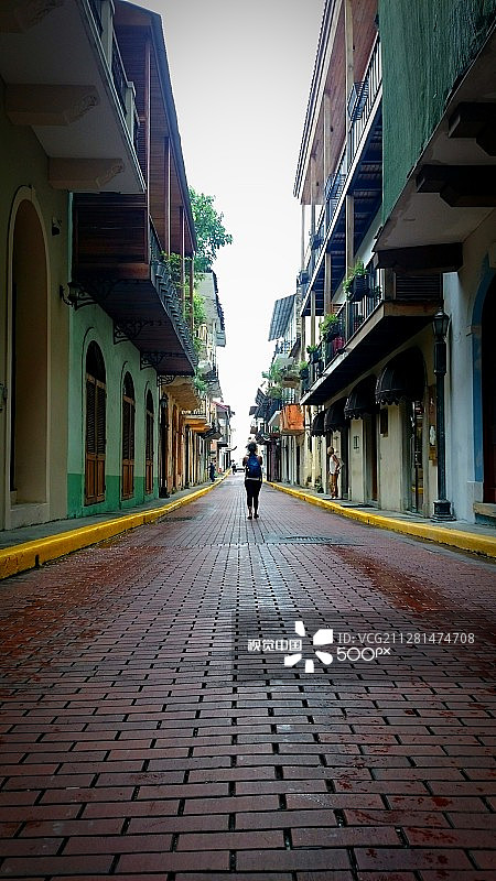 漫步卡斯科旧城-巴拿马城图片素材