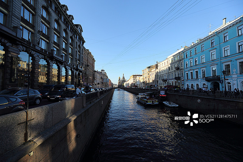 圣彼得堡街景图片素材