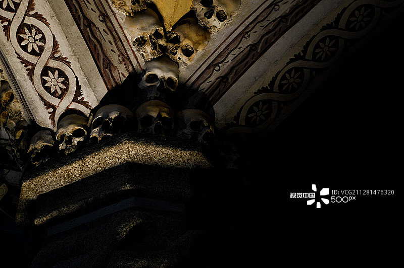 人骨礼拜堂图片素材