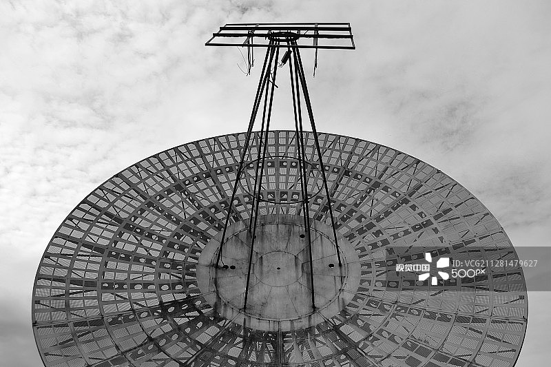普尔科沃天文台的射电望远镜图片素材