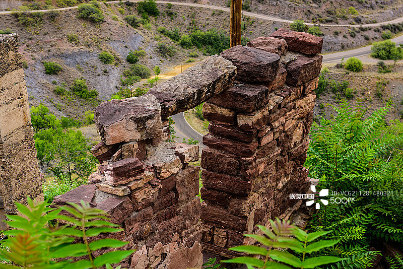 杰罗姆的砖墙图片素材