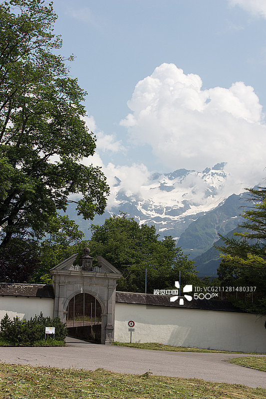 瑞士英格堡图片素材
