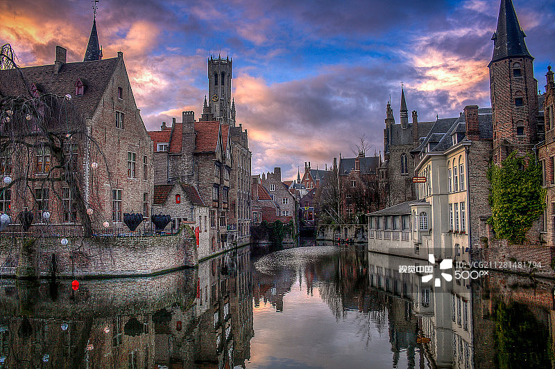 布鲁日比利时图片素材