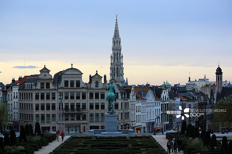 比利时布鲁塞尔市图片素材