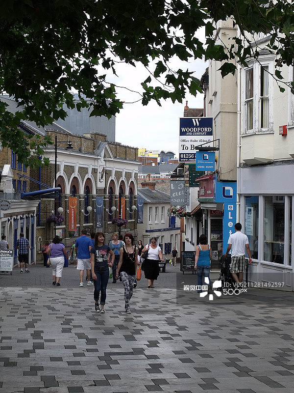 英国贝辛斯托克图片素材