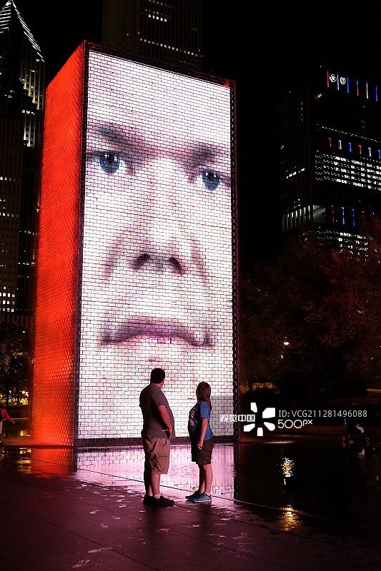 芝加哥千禧公园图片素材