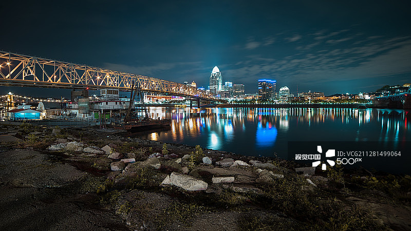 辛辛那提夜景图片素材