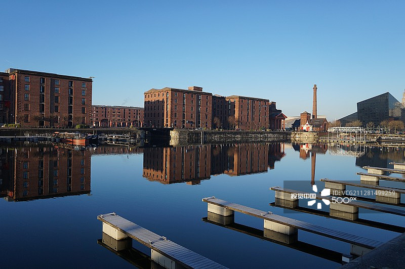 利物浦阿尔伯特码头图片素材