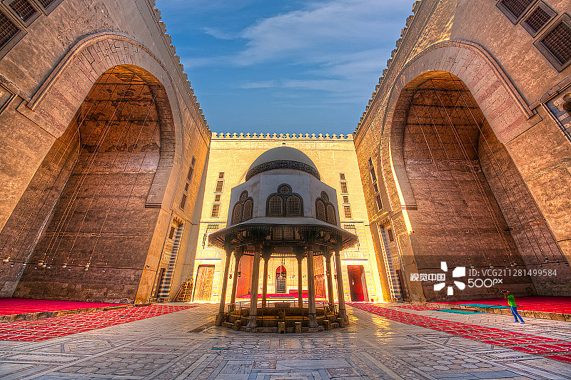 苏丹哈桑清真寺图片素材