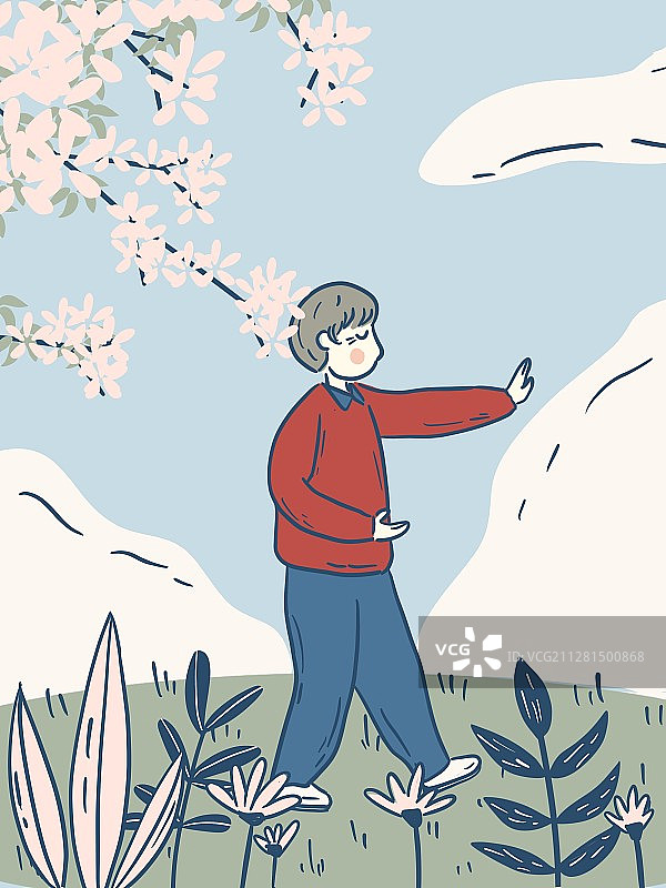 打太极的老人图片素材