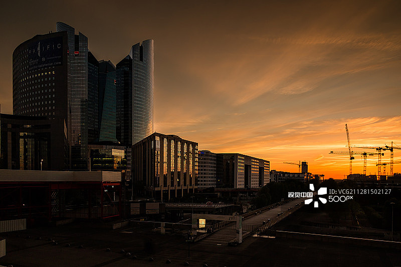 法国拉德芳斯图片素材