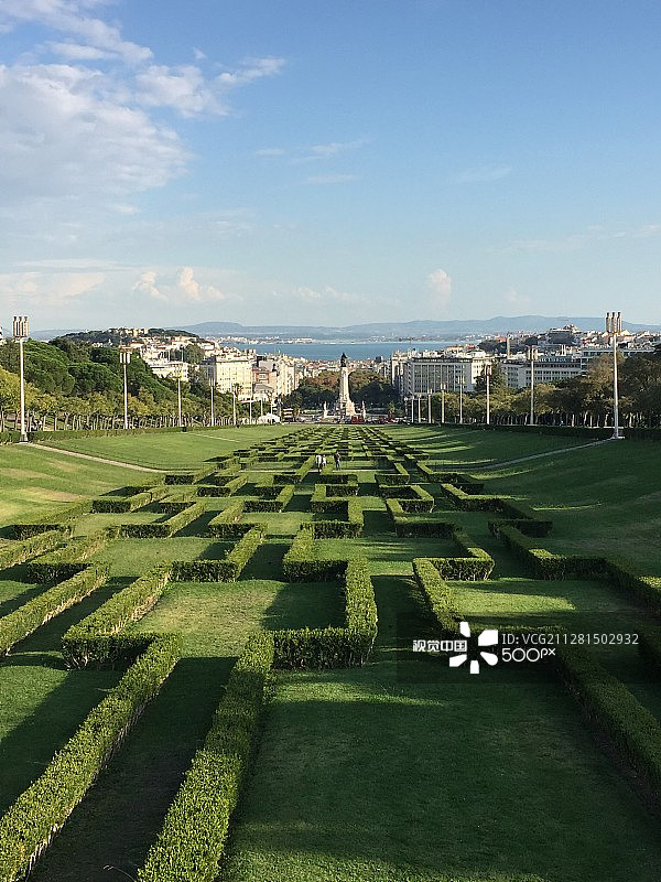 爱德华七世公园，里斯本图片素材