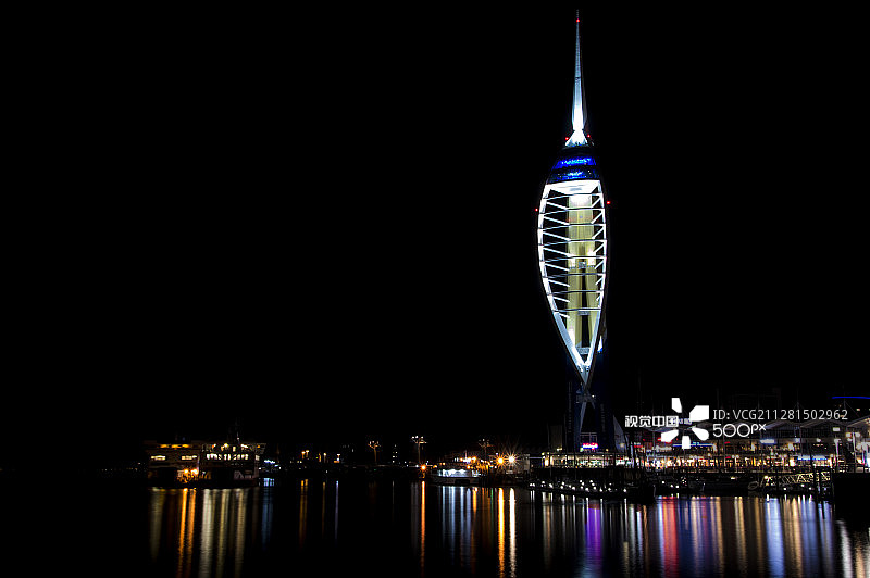 三角帆塔图片素材