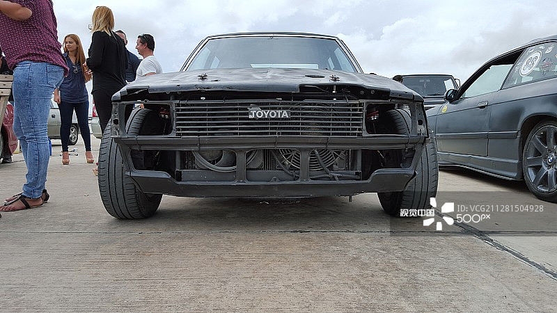 丰田漂移车图片素材